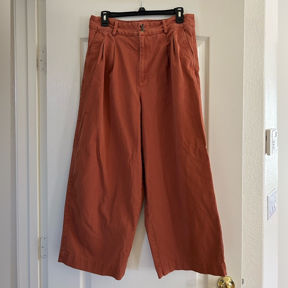 Madewell Pleated Widelwg Pants